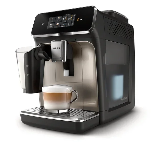 PHILIPS SilentBrew EP2336/40 Macinacaffè Espresso LatteGo Nero Cromato
