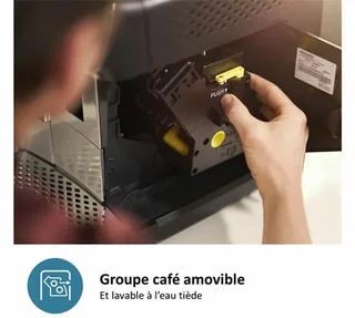 PHILIPS SilentBrew EP2336/40 Macinacaffè Espresso LatteGo Nero Cromato