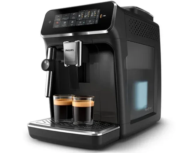 Macchina da caffè espresso PHILIPS SilentBrew EP3321/40, nero lucido