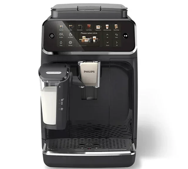 PHILIPS SilentBrew EP4441/50 Nero Macinacaffè Espresso con LatteGo