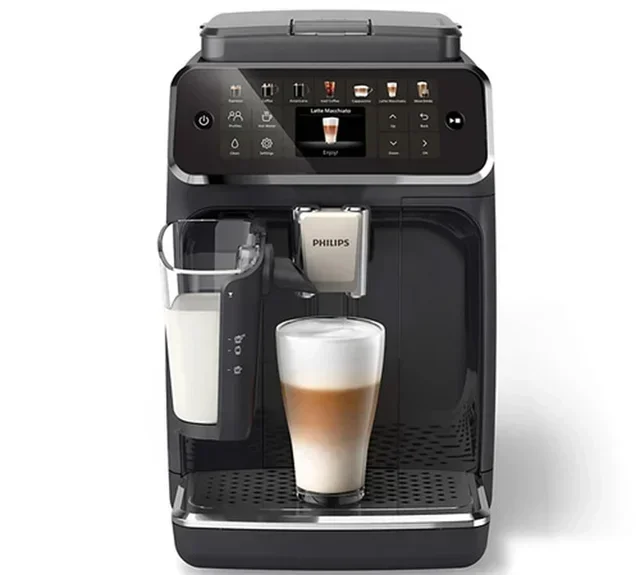 PHILIPS SilentBrew EP4441/50 Nero Macinacaffè Espresso con LatteGo