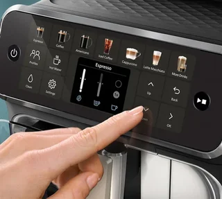 PHILIPS SilentBrew EP4441/50 Nero Macinacaffè Espresso con LatteGo