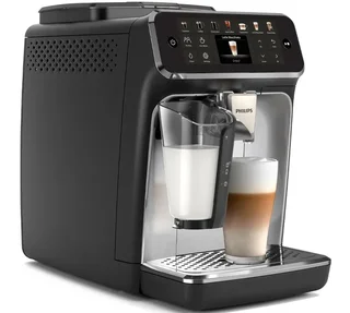 PHILIPS SilentBrew EP4446/70 LatteGo Argento Macinacaffè Espresso