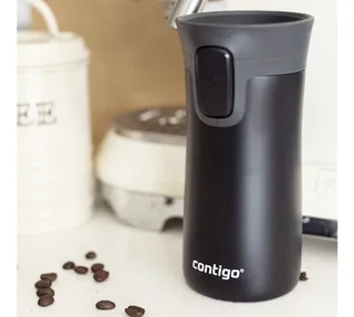 Pinnacle Matte Black Insulated Mug 30 cl - CONTIGO