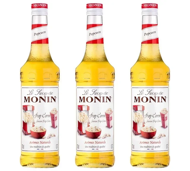 Popcorn Syrups for professionals 3 x 70cl - MONIN