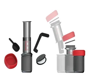 Przenośny ekspres do kawy – AEROPRESS – Aerobie Go.