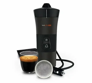 Draagbare Handpresso Handcoffee Auto 12V koffiemachine voor Senseo-pads met beschermhoes en cadeaus