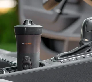 Draagbare Handpresso Handcoffee Auto 12V koffiemachine voor Senseo-pads met beschermhoes en cadeaus