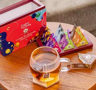 Confezione Prismi Selezione di Tè Bio - 12 bustine - ENGLISH TEA SHOP