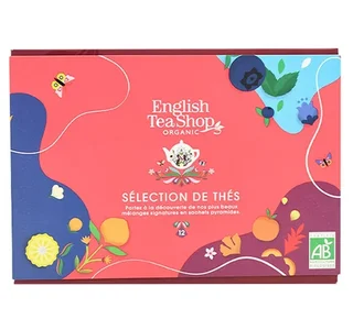 Confezione Prismi Selezione di Tè Bio - 12 bustine - ENGLISH TEA SHOP