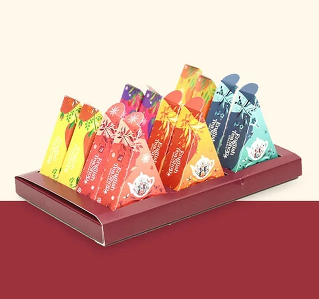 Confezione Regalo Selezione Prismi Infusione Bio - 12 filtri - ENGLISH TEA SHOP