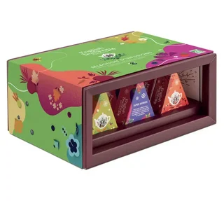 Confezione Regalo Selezione Prismi Infusione Bio - 12 filtri - ENGLISH TEA SHOP