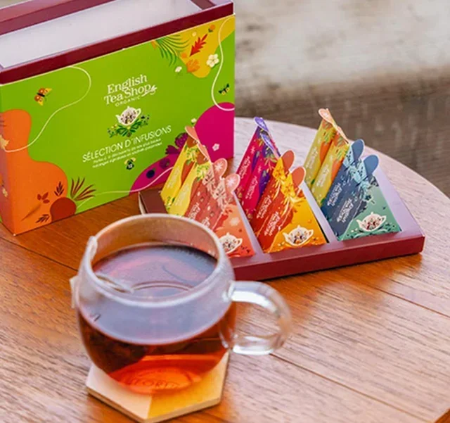 Confezione Regalo Selezione Prismi Infusione Bio - 12 filtri - ENGLISH TEA SHOP