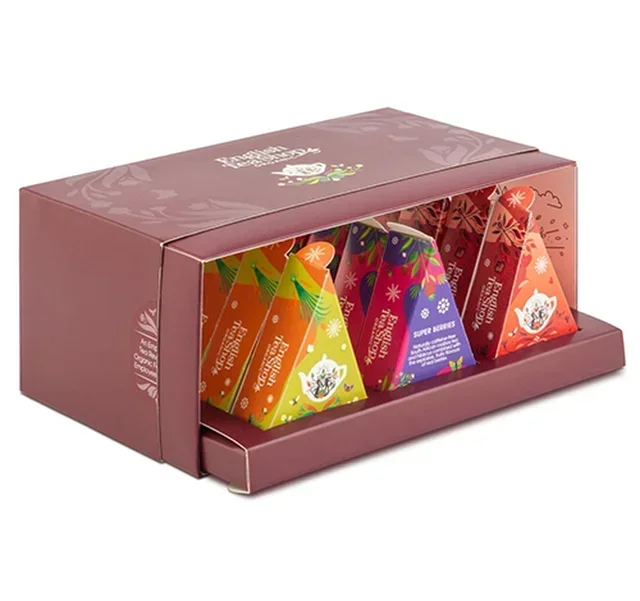 Confezione Regalo Selezione Prismi Infusione Bio - 12 filtri - ENGLISH TEA SHOP