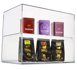 Professionell Utrustning – LINUM – Sluten Tvåvånings Plexiglasmonter