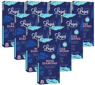 Pack Profesional 100 Cápsulas Nespresso* Original Rose Diamond - CAFÉS LUGAT