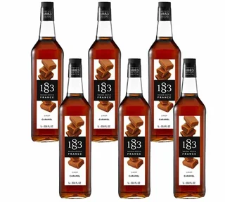 Profesionalni Sirup Karamela 6 x 1 L - 1883 Maison Routin