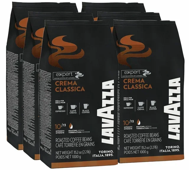 Professional Coffee Beans 6kg Crema Classica - Lavazza