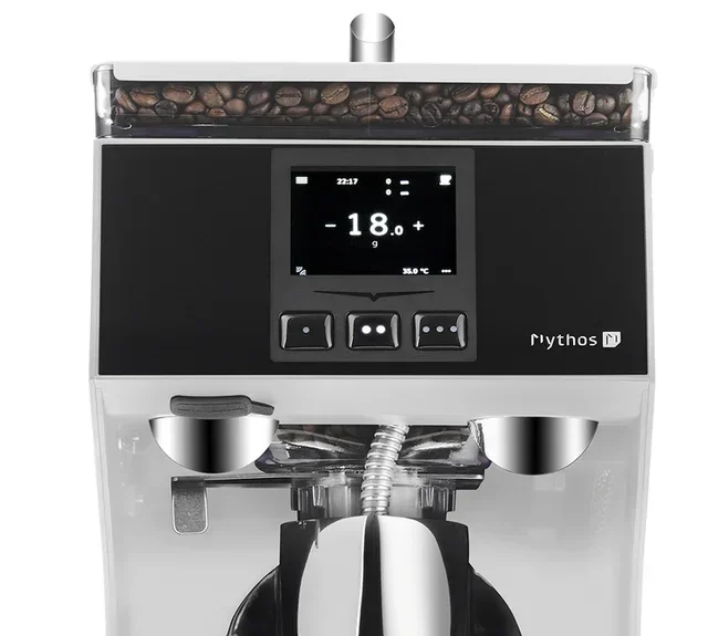 Ammattimainen espressojauhin Victoria Arduino Mythos MYG75 valkoinen Gravimetric