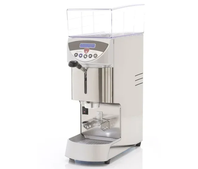 Επαγγελματικός μύλος espresso Eureka Mythos 75mm Inox από ανοξείδωτο ατσάλι.