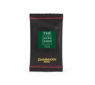 Professional Green Tea Yellow Lemon - 24 Crystal Sachets - DAMMANN FRÈRES