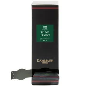 Professional Green Tea Yellow Lemon - 24 Crystal Sachets - DAMMANN FRÈRES