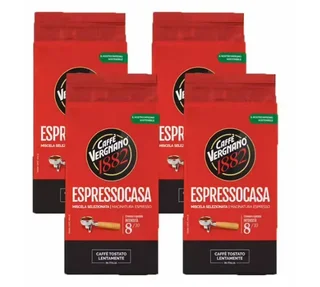 1 Kg Αλεσμένος Καφές Espresso Casa Caffè Vergnano - Για Επαγγελματίες