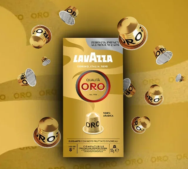 Pack Professionale: 200 Capsule Lavazza Qualita Oro per Sistemi Nespresso* Original - LAVAZZA