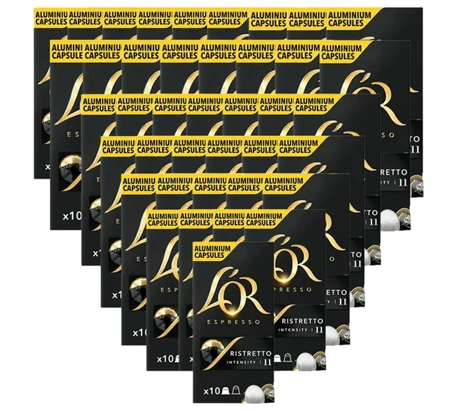 Proffsset: 400 L'Or Ristretto Kapslar för Nespresso* Original