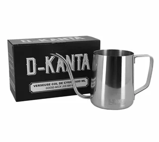 Espumador profissional de pescoço de cisne D-KANTA aço inox 600 ml