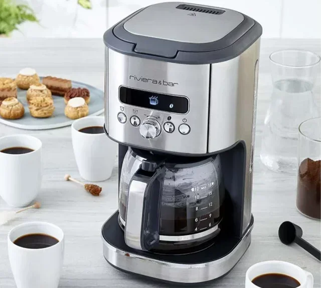 Програмируема кафеварка с филтър BCF570 неръждаема стомана 1.8L - Riviera&amp;Bar