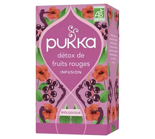 PUKKA Organic Red Berry Detox Tea - 20 bags