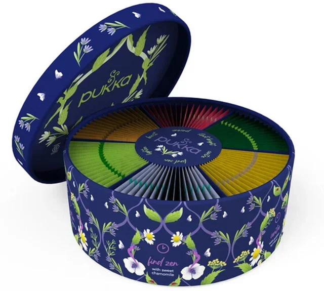 Confezione Regalo Tè Benessere in Ufficio Bio - 6 x 15 bustine - PUKKA