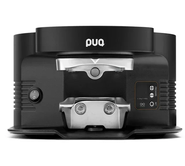 PUQPRESS M5 Automatic Coffee Tamper Black for Mahlkonig E80 Supreme Grinder