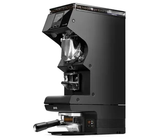 PUQPRESS M6 zwart: automatische tamper voor MYTHOS MY75, MYG75, MY85, MYG85