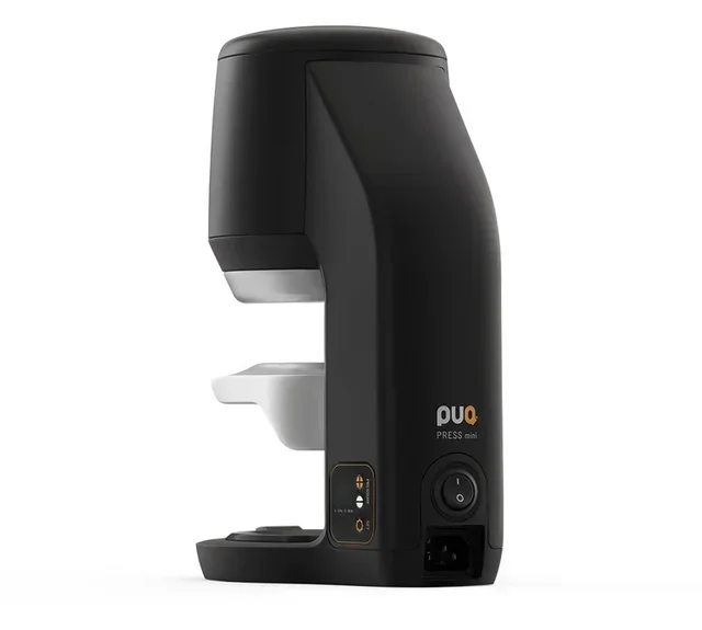 PUQPRESS Черен Mini Автоматичен Тампер за Кафе Професионален