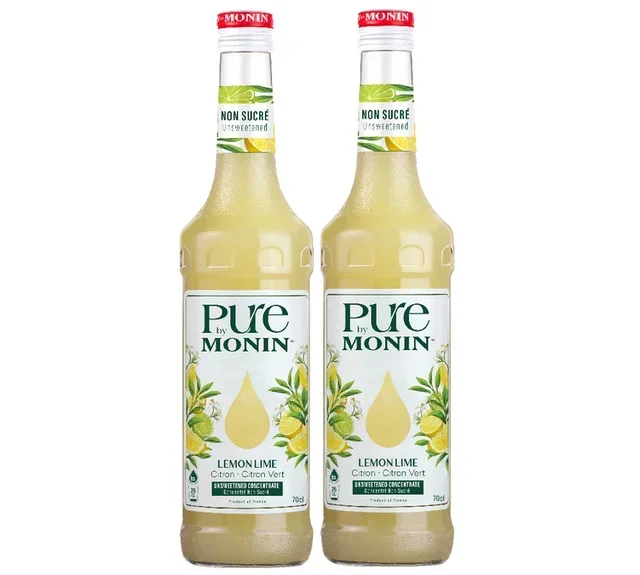 Pure by Monin - Cytryna &amp; Limonka - 2x70 cl