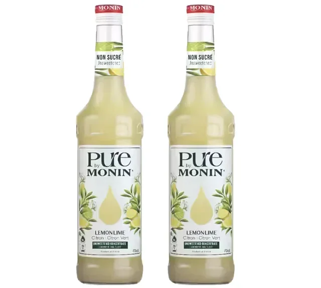 Pure by Monin - Лимун и Лимета - 2 x 70 cl