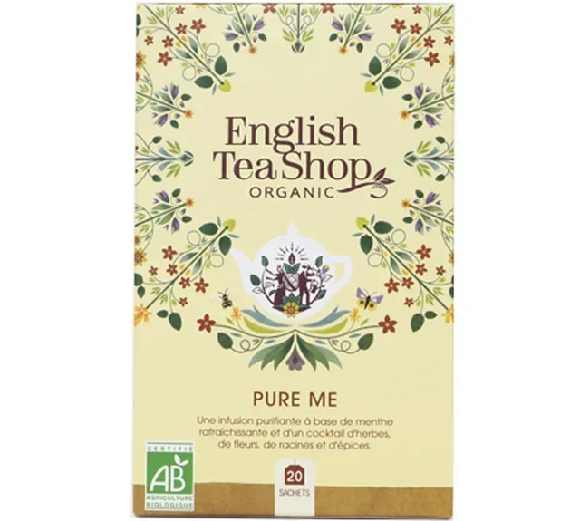 Infusão Pure Me Bio – 20 sachês – ENGLISH TEA SHOP