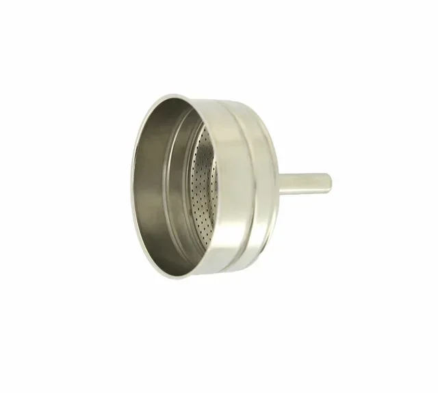 Funil em Aço Inoxidável PYLANO para Cafeteira Italiana Kiara 6 Chávenas