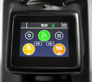 Επαγγελματικός μύλος Quamar M80 Touch Plus μαύρο ματ φινίρισμα