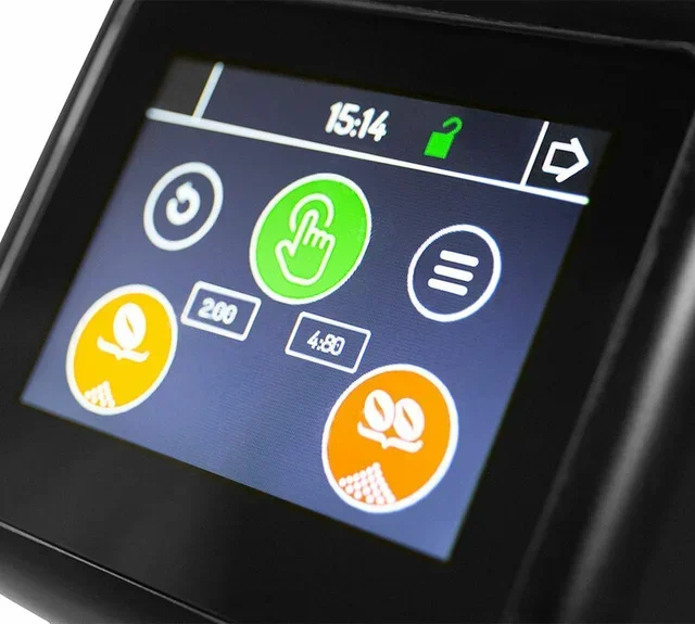 Επαγγελματικός μύλος Quamar M80 Touch Plus μαύρο ματ φινίρισμα