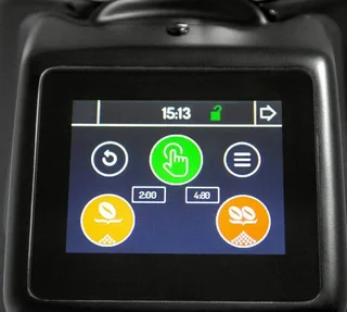 Επαγγελματικός μύλος Quamar M80 Touch Plus μαύρο ματ φινίρισμα