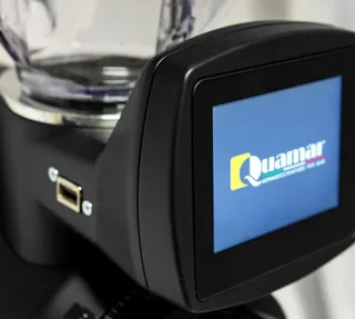 Quamar Sirio-Q Professionele koffiemolen matzwarte uitvoering