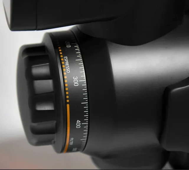 Quamar Sirio-Q Professionele koffiemolen matzwarte uitvoering