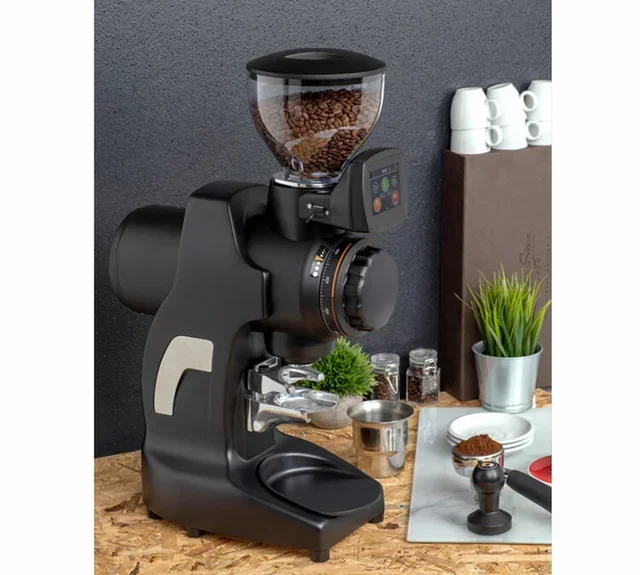 Quamar Sirio-Q Professionele koffiemolen matzwarte uitvoering