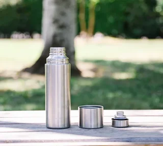 Gourde isotherme QWETCH inox brossé 75 cl