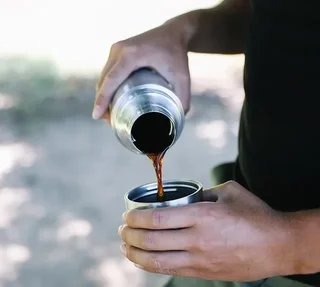 Gourde isotherme QWETCH inox brossé 75 cl