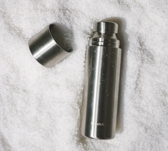 Gourde isotherme QWETCH inox brossé 75 cl