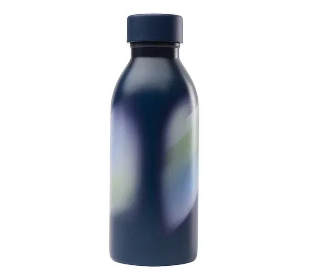 QWETCH Icon hőszigetelt kulacs, éjszakakék színű – 500 ml